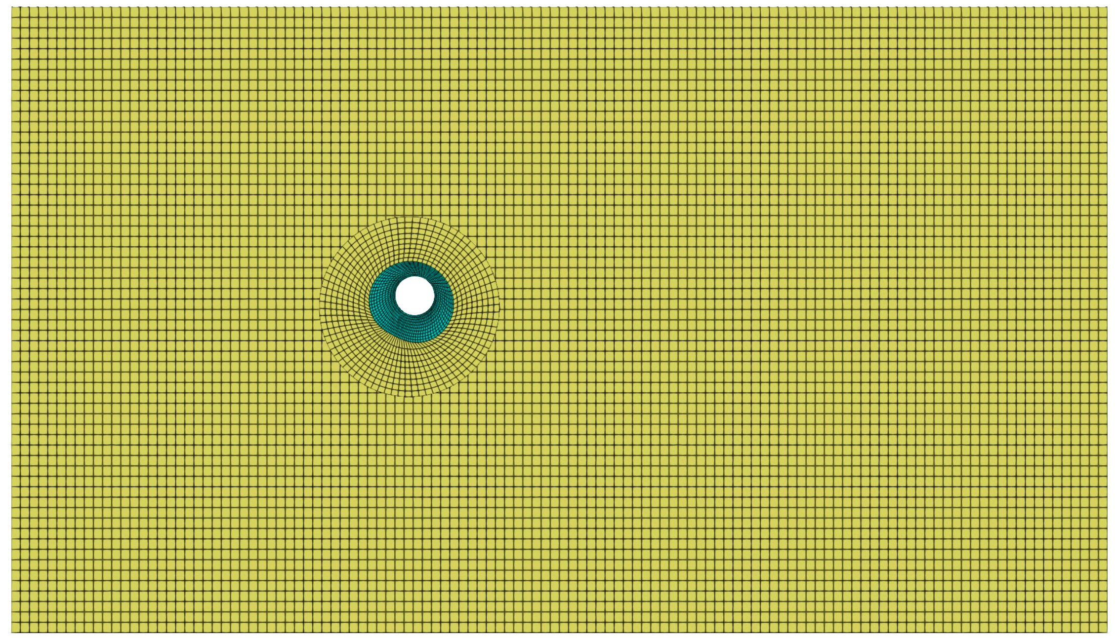 Diagram of the mesh