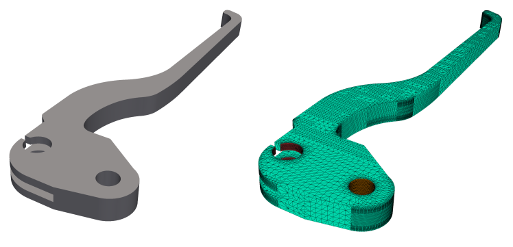 Case geometry and mesh